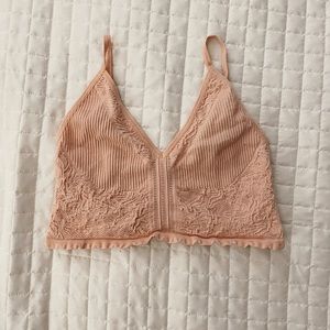 Free People Pink Bralette